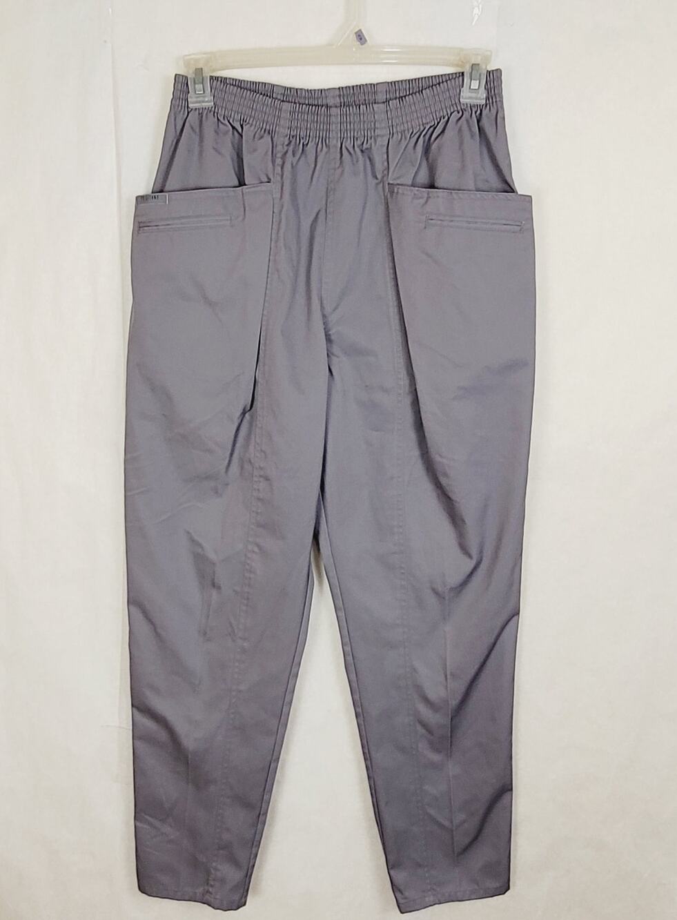 New Vintage PS Gitano gray pull on Big Pocket pants size 32 Utility 90s Retro